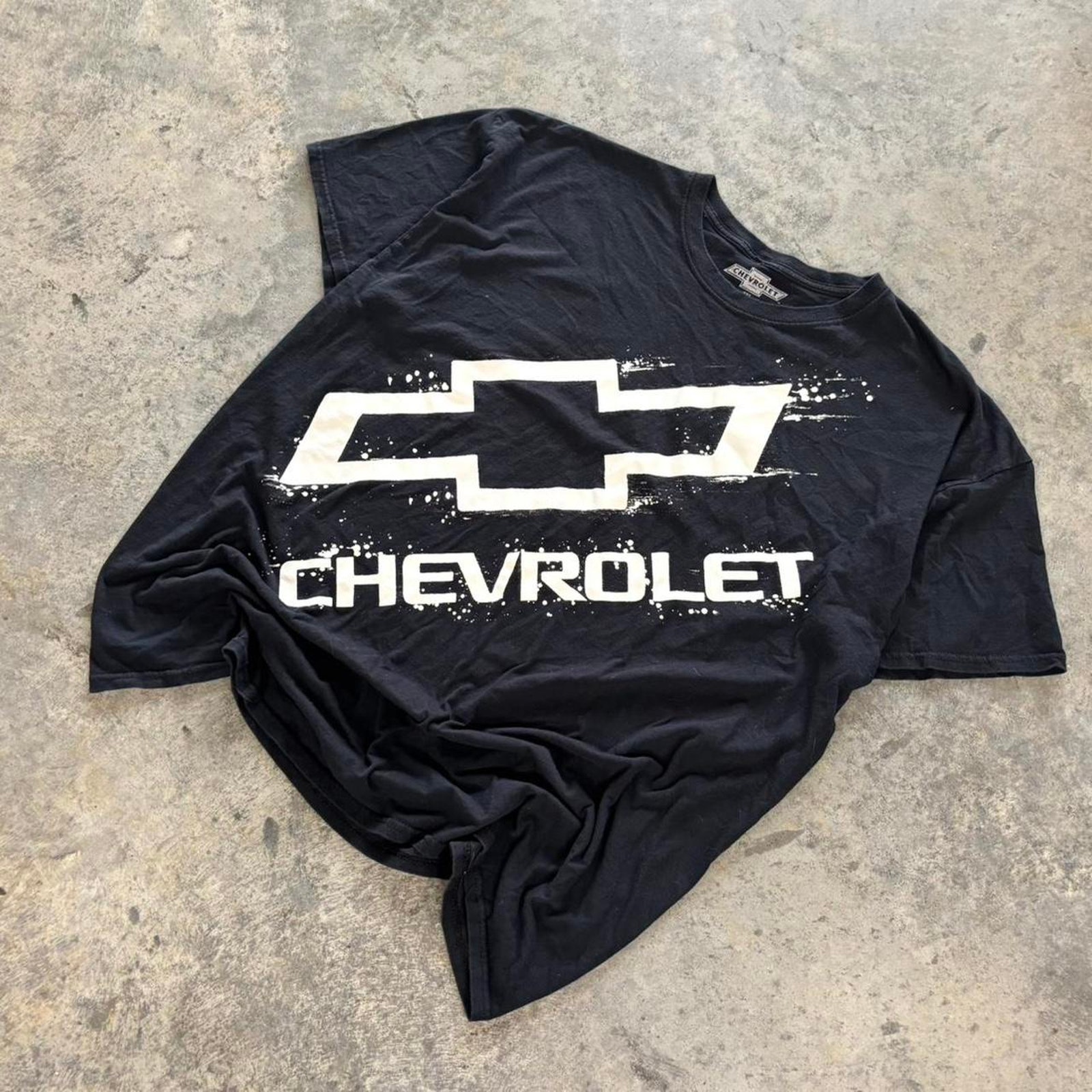 Vintage Y2k Chevrolet Affliction Style Baggy T-Shirt